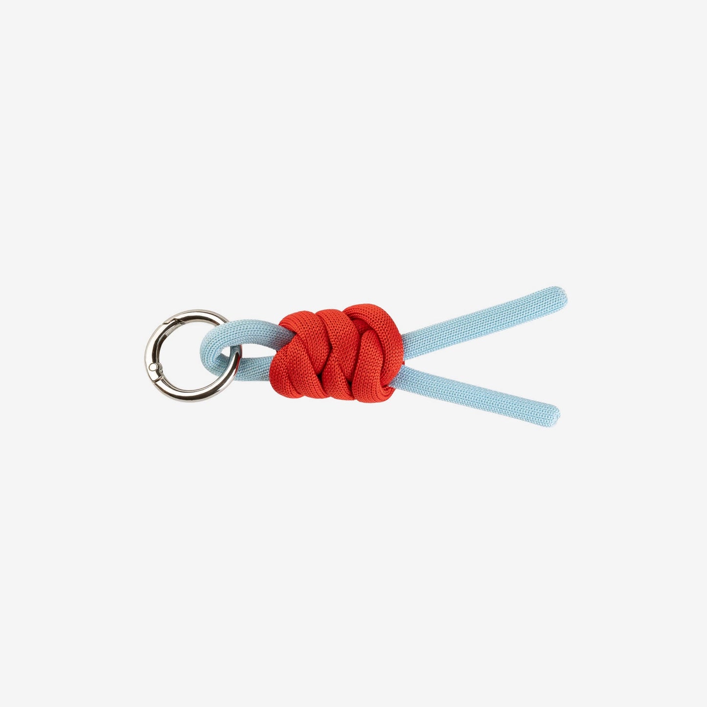 Colorblock Knot Keychain