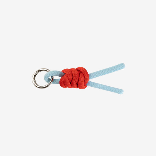Colorblock Knot Keychain