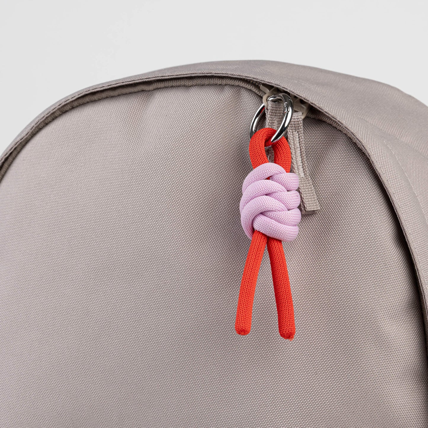 Colorblock Knot Keychain