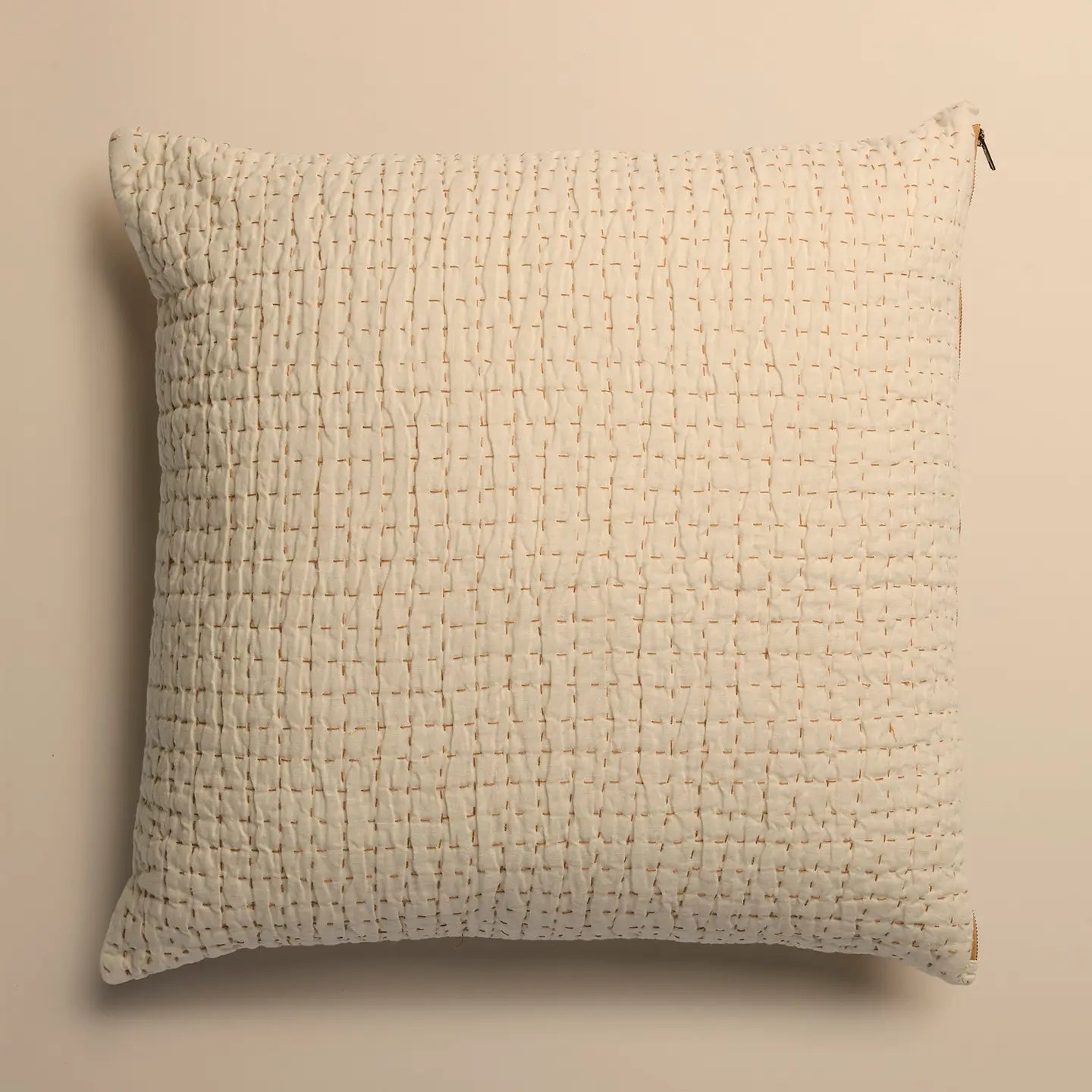 Jasper Quilted Pillow Cover Salt