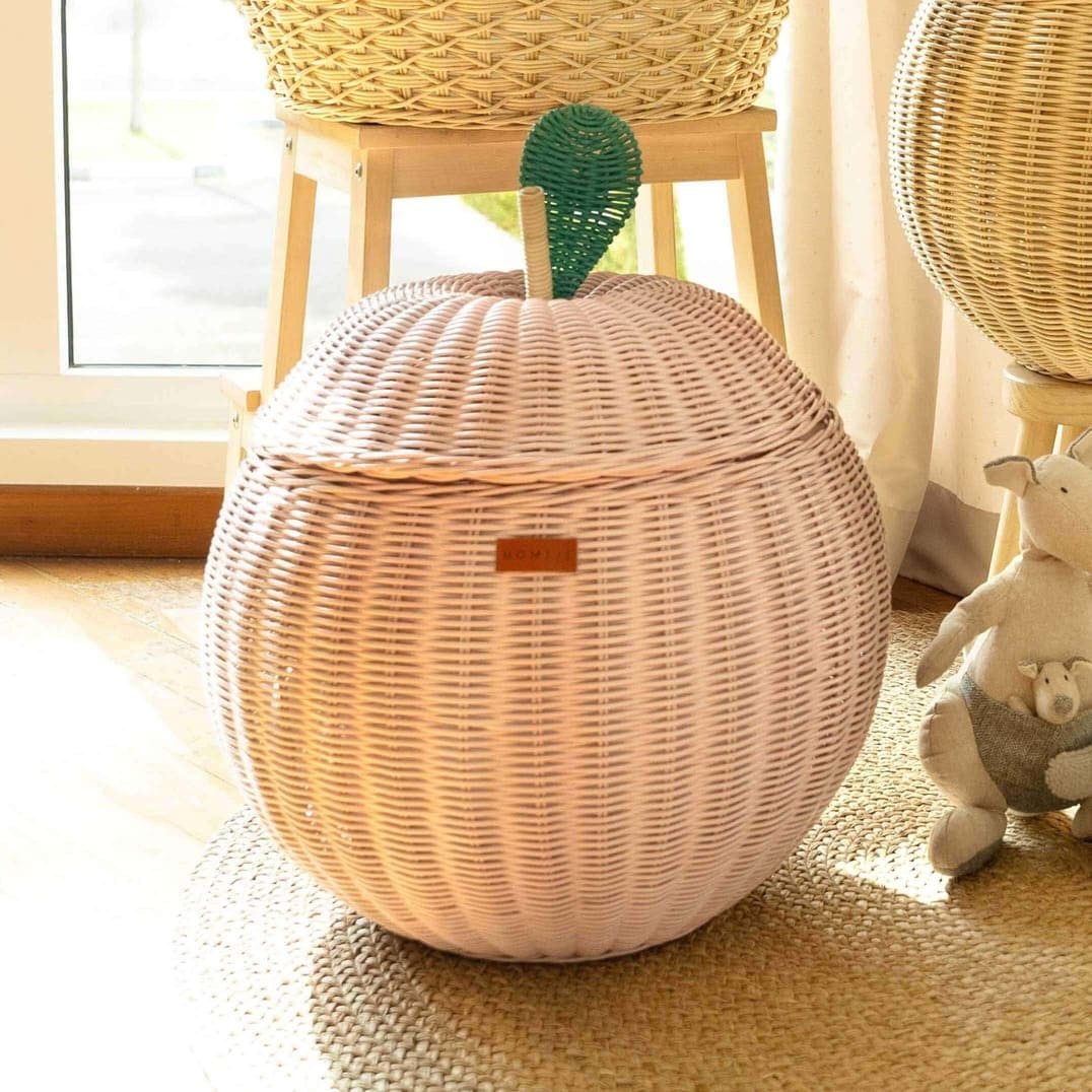 Apple Rattan Storage