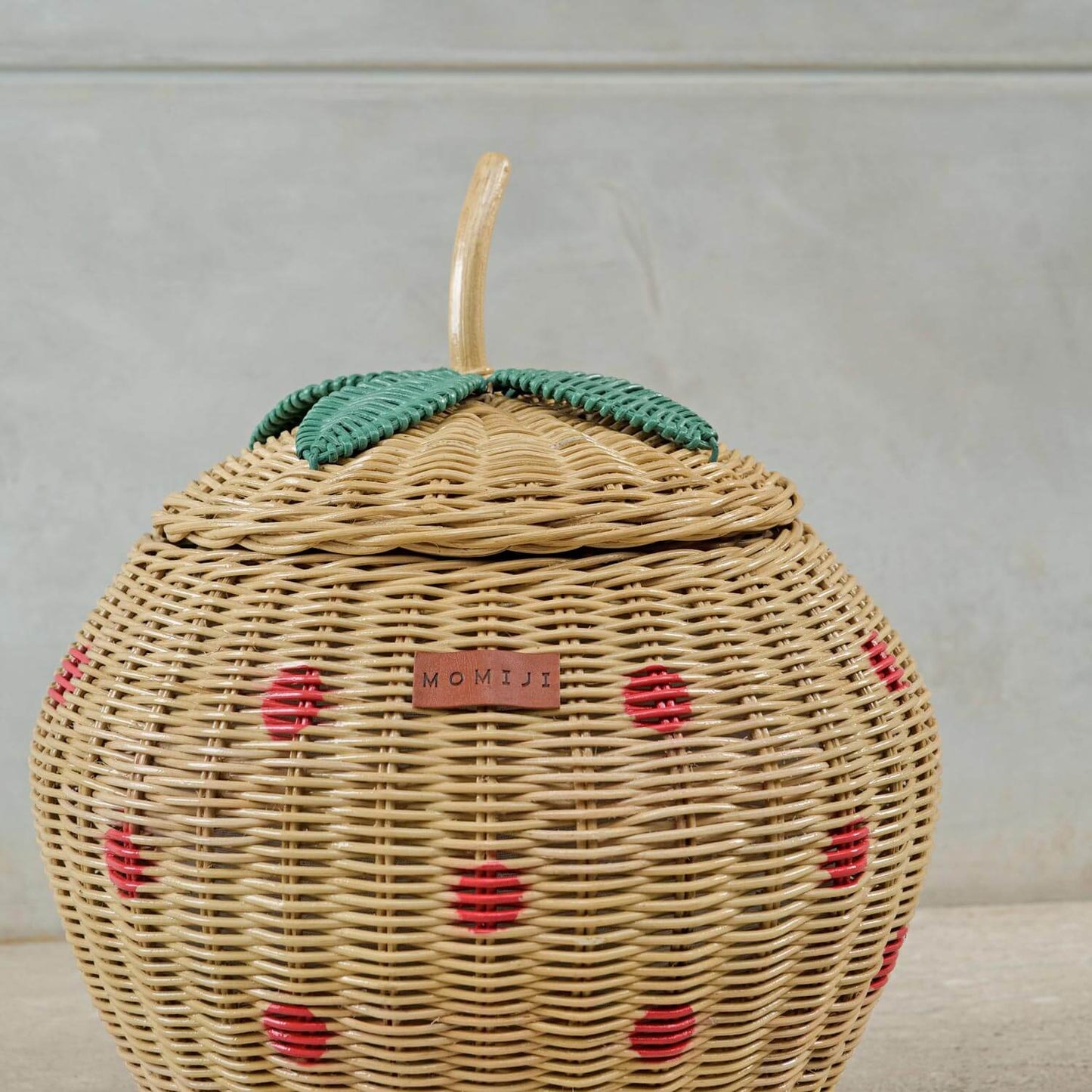Strawberry Rattan Basket