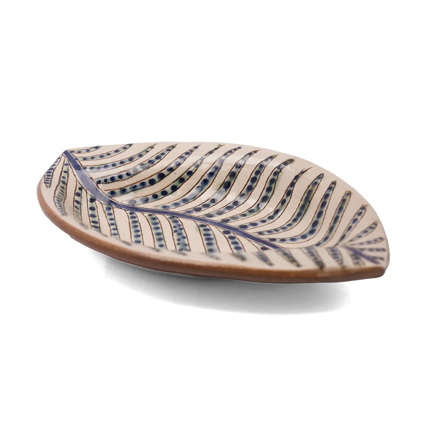 Fronds Ceramic Plate