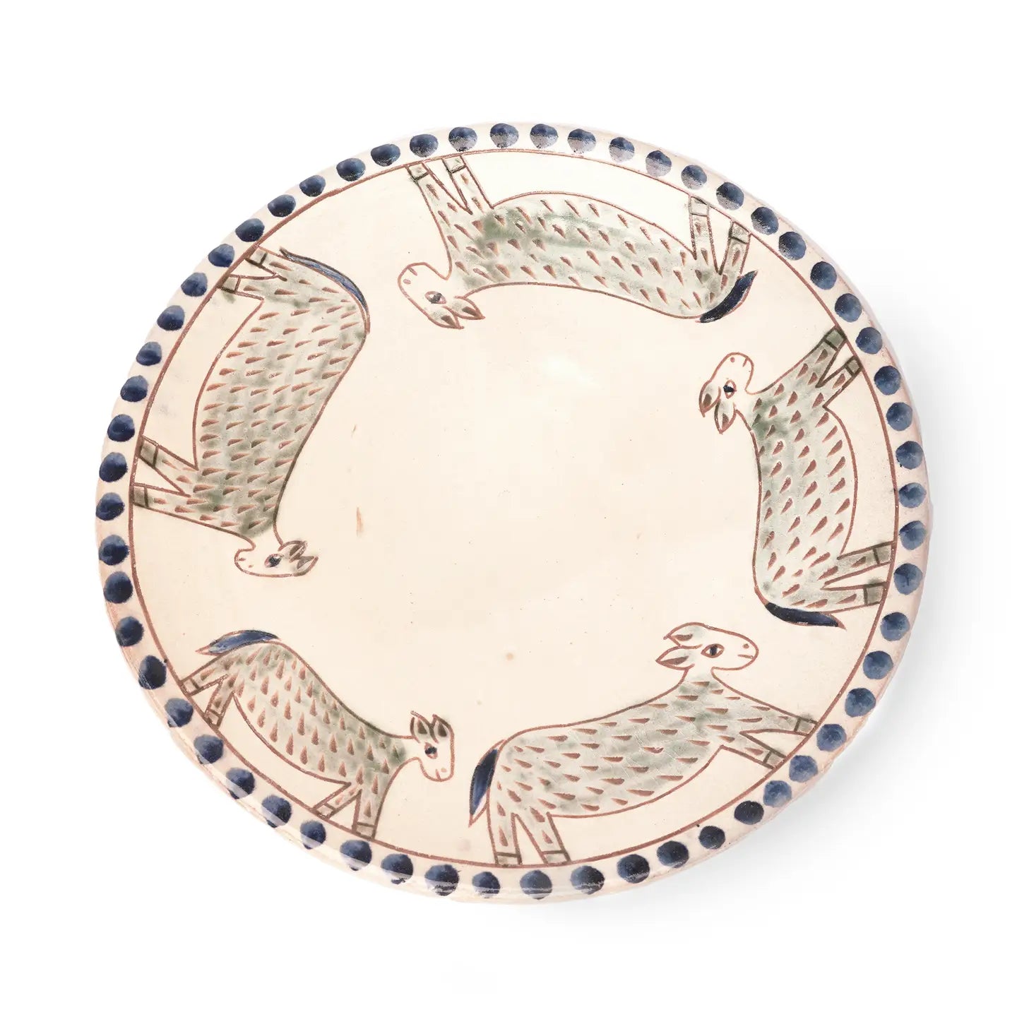 Goat Ceramic Plate