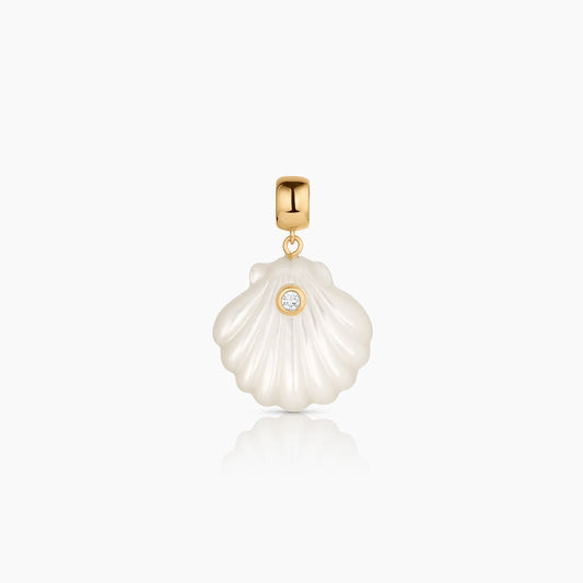 Coquille Mother of Pearl Bail Charm