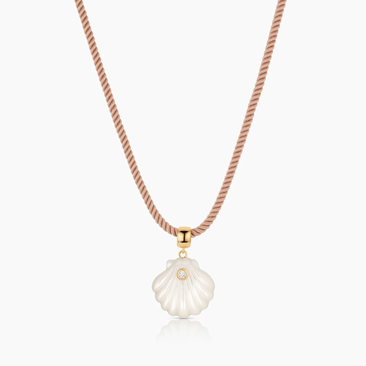 Coquille Mother of Pearl Bail Charm