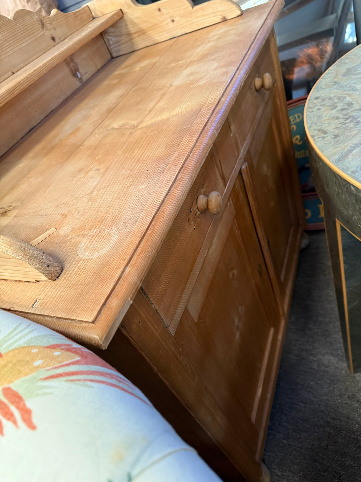 Antique European Pine Dresser