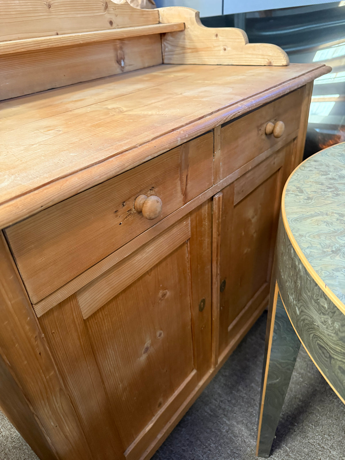 Antique European Pine Dresser