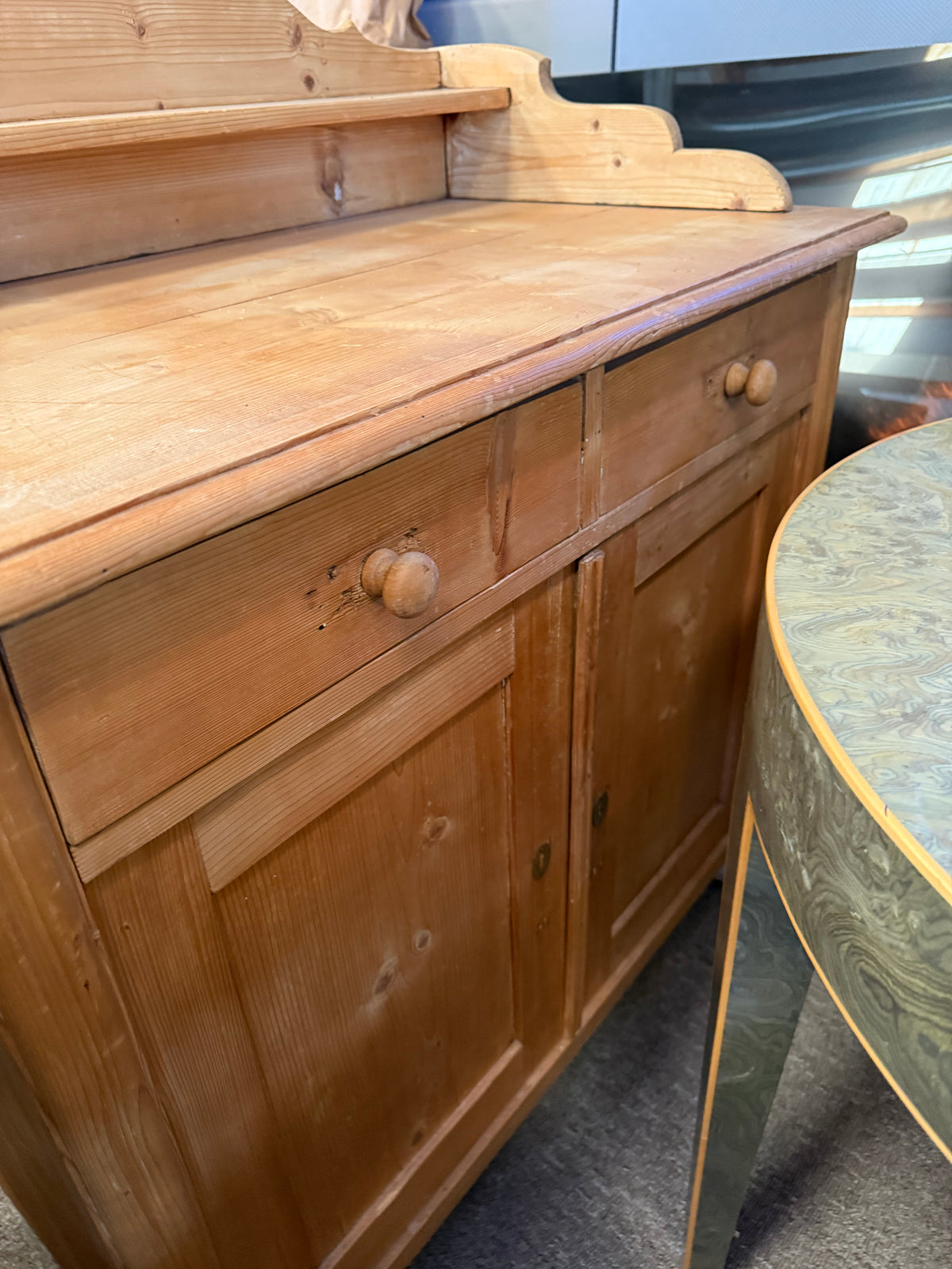 Antique European Pine Dresser