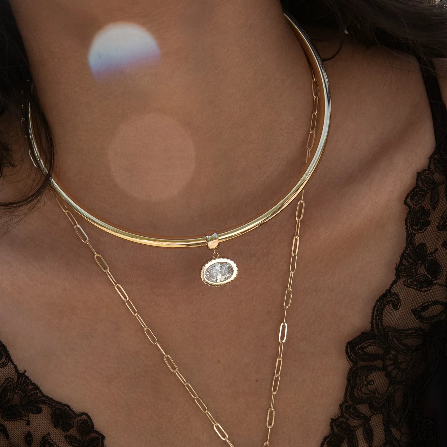 Nova Oval Charm