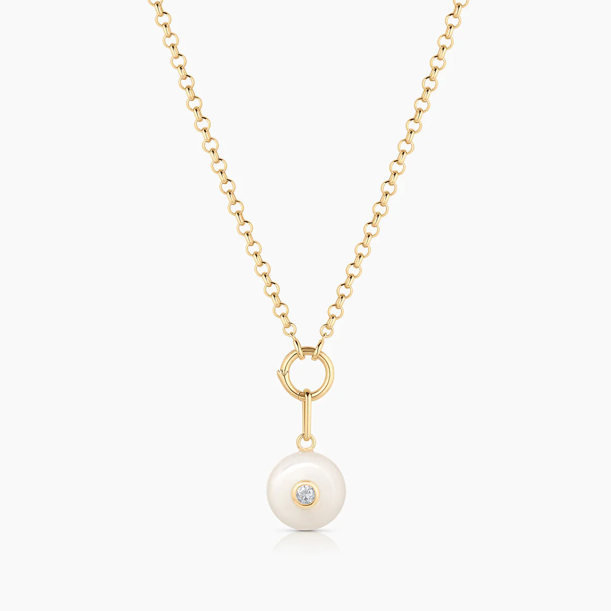 Bebe Mother of Pearl Charm