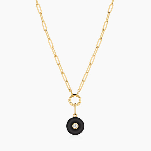 Bebe Onyx Charm