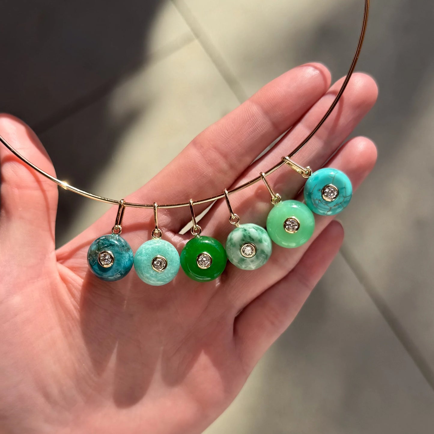 BeBe Green Dot Charm