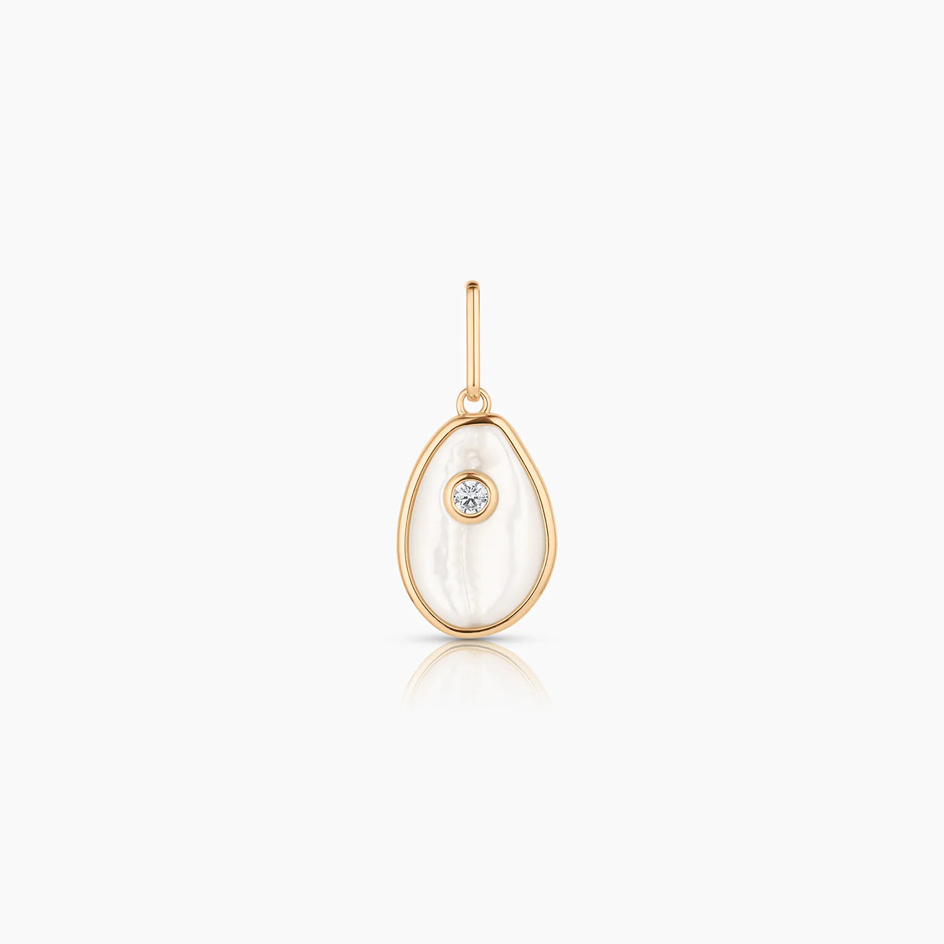 Cowy Mother of Pearl Charm