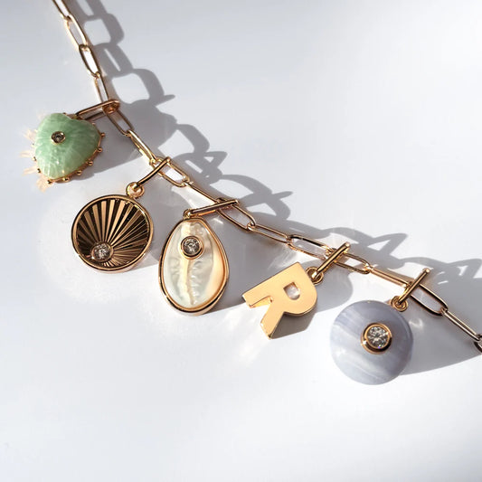 Cowy Mother of Pearl Charm