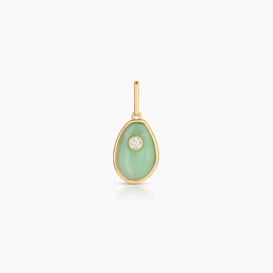 Cowy Chrysoprase Charm