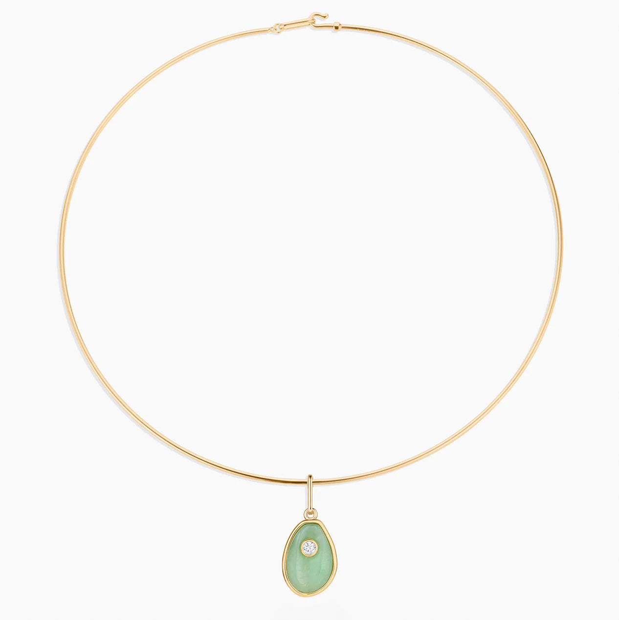 Cowy Chrysoprase Charm