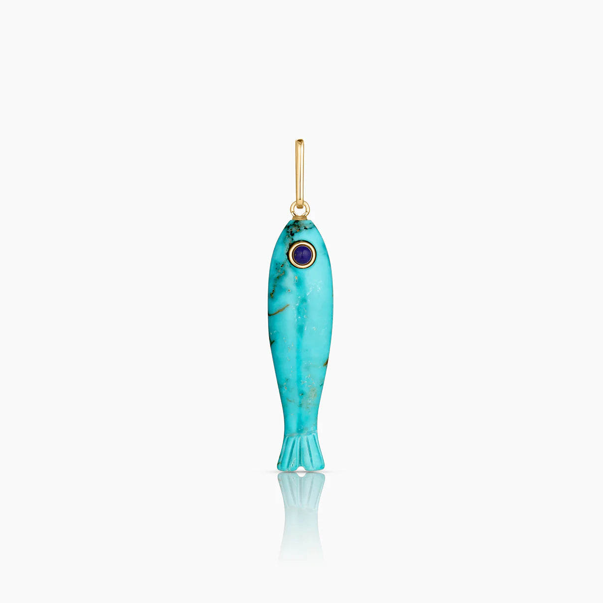 Fish Howlite Charm