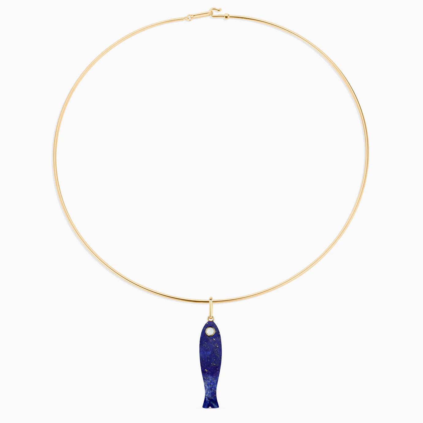 Fish Lapis Charm