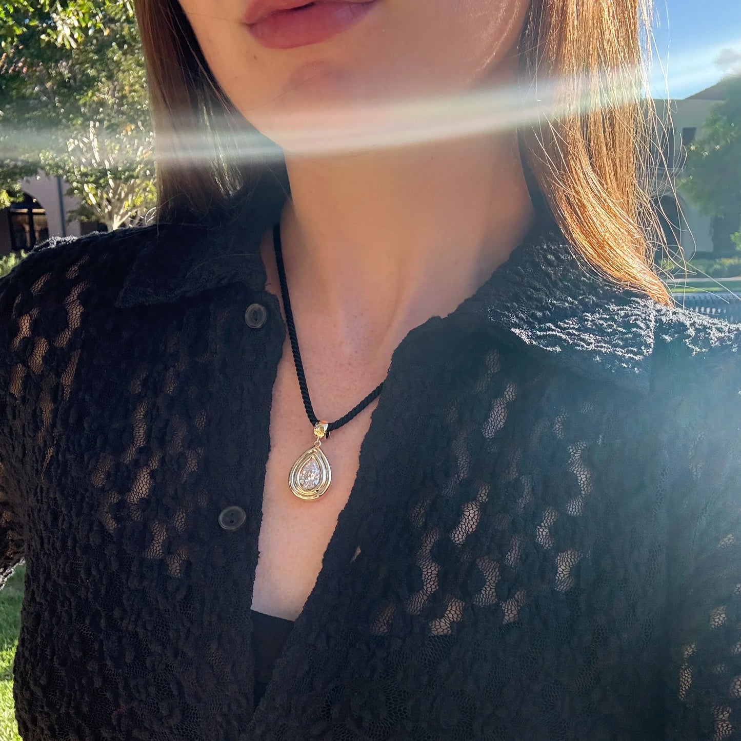 Coco Silk Cord Necklace