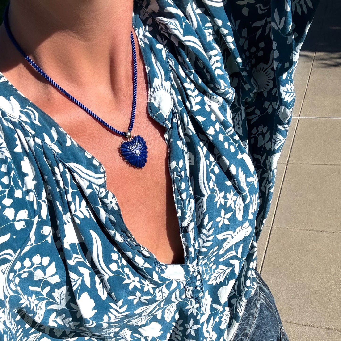 Coco Silk Cord Necklace