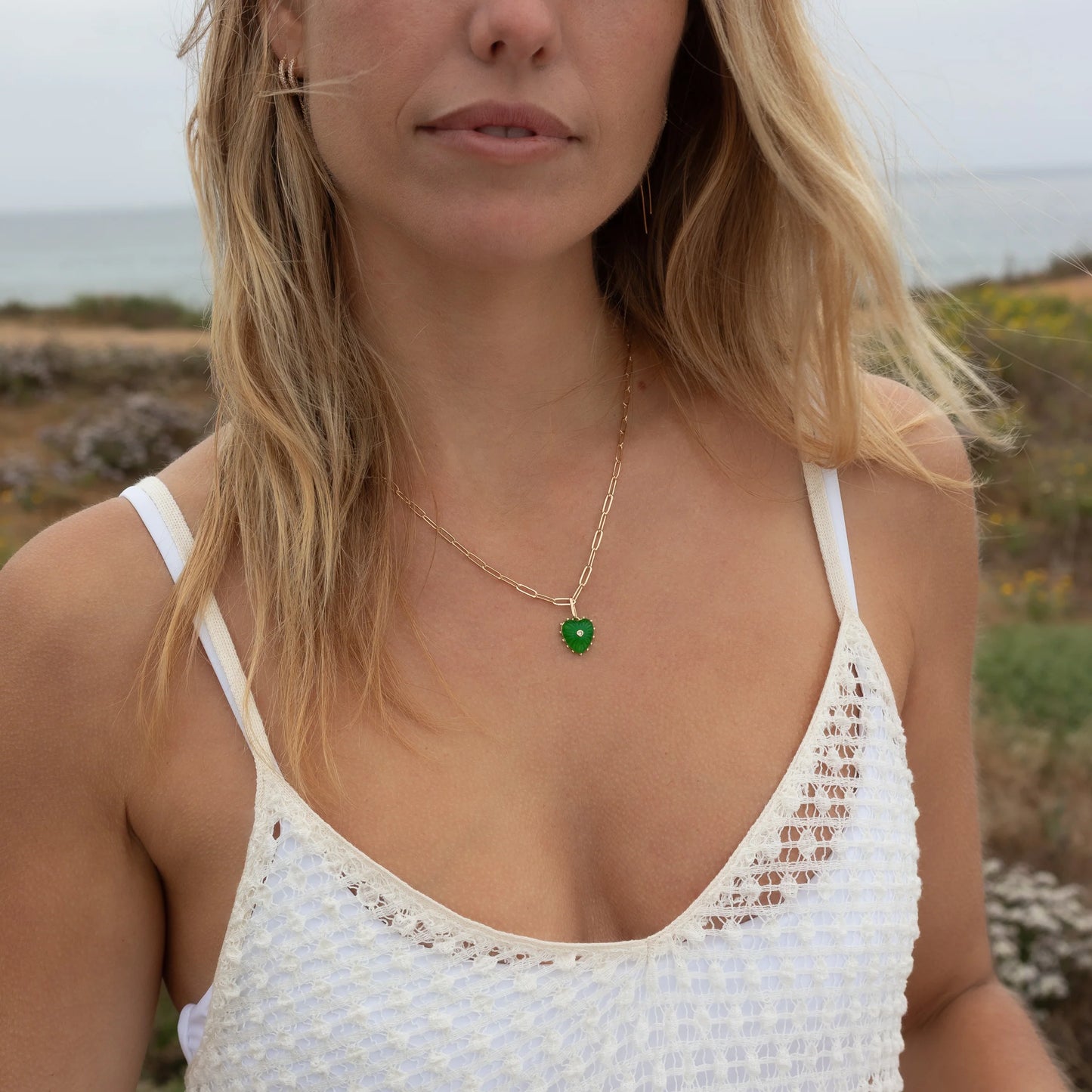 Isla Green Jade Charm