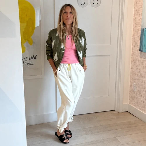 Ikat Heart Bomber