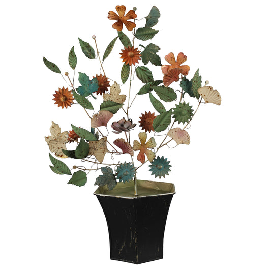 Decorative Plant, Metal - Dahlias