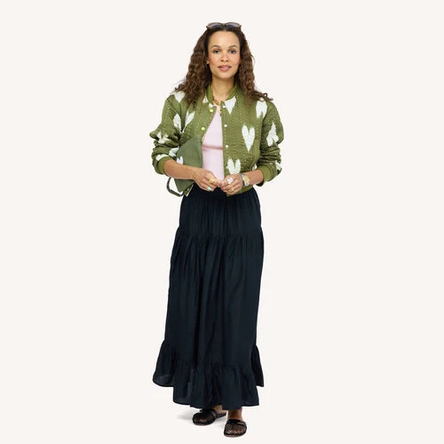 Ikat Heart Bomber