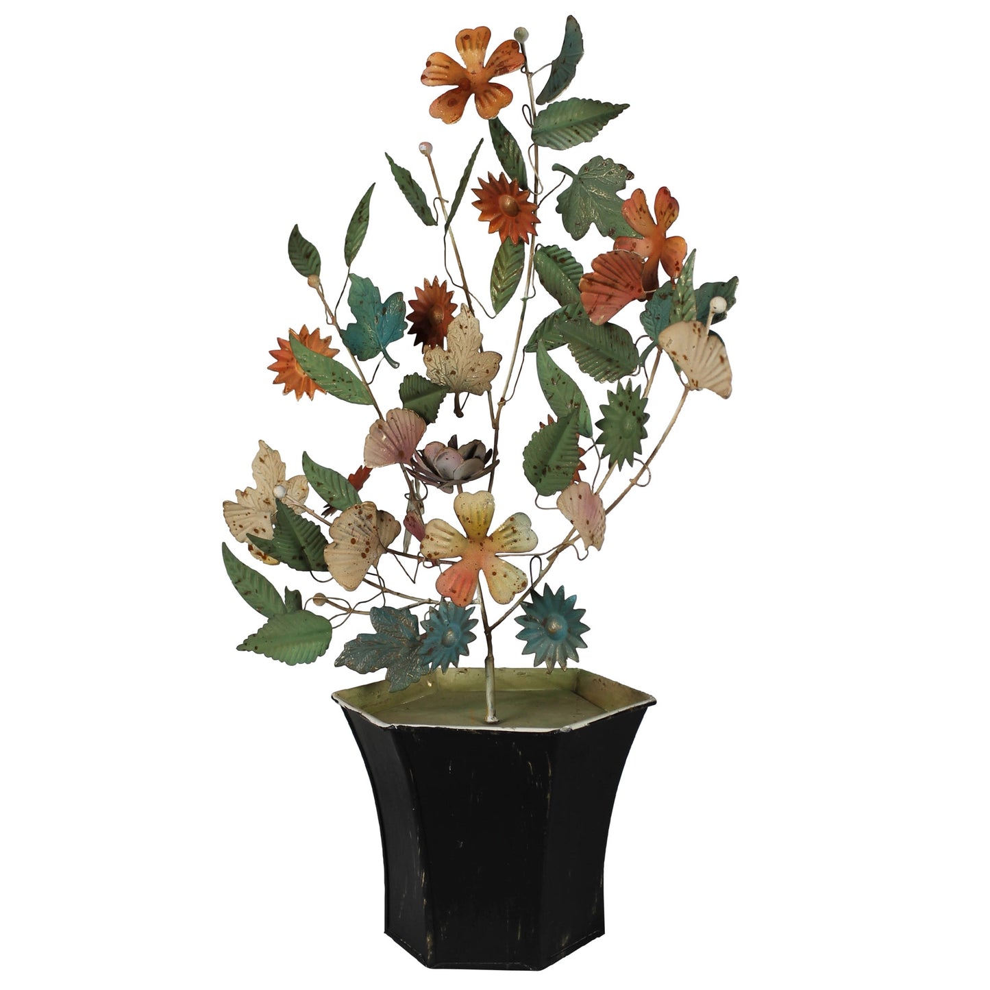 Decorative Plant, Metal - Dahlias