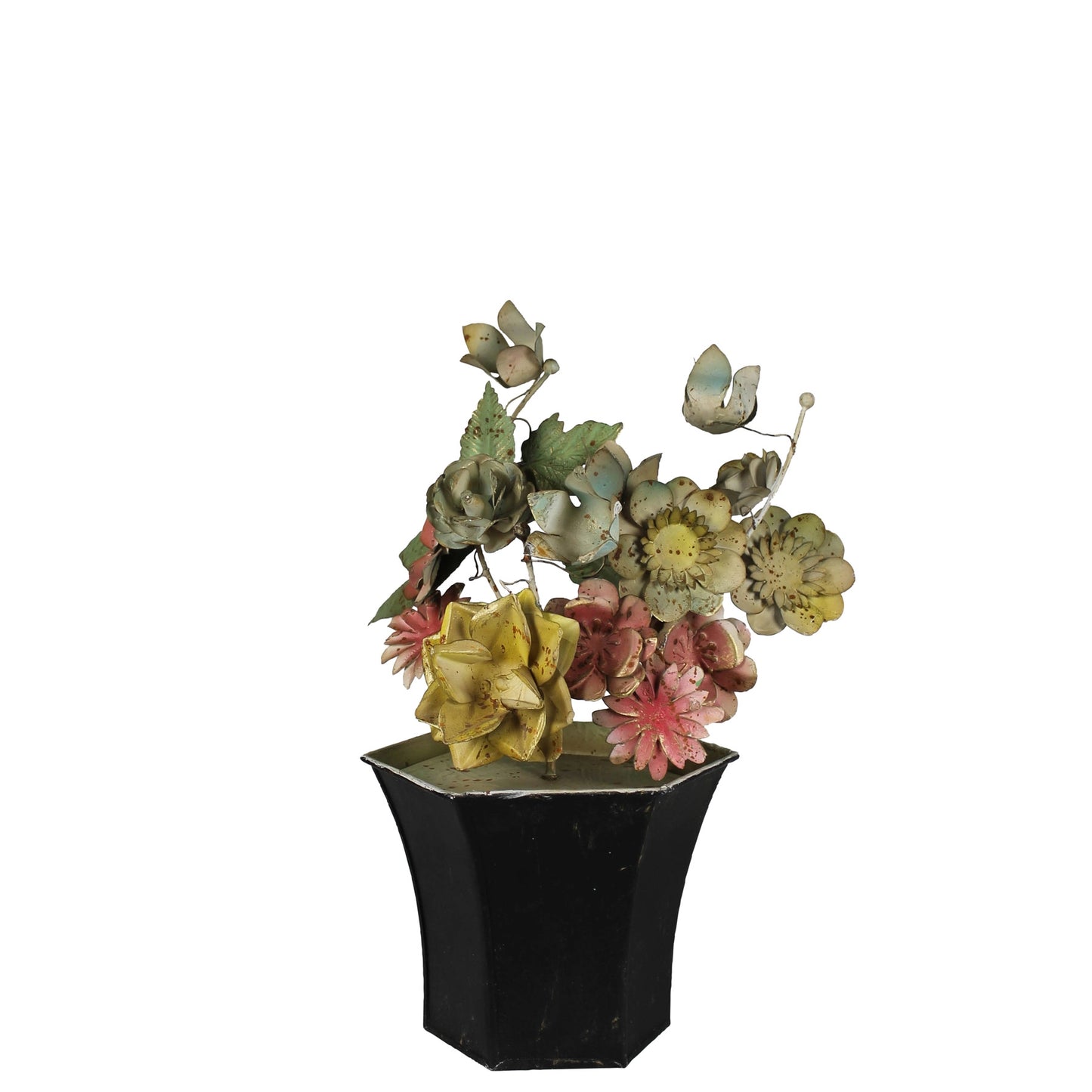 Decorative Plant, Metal - Roses