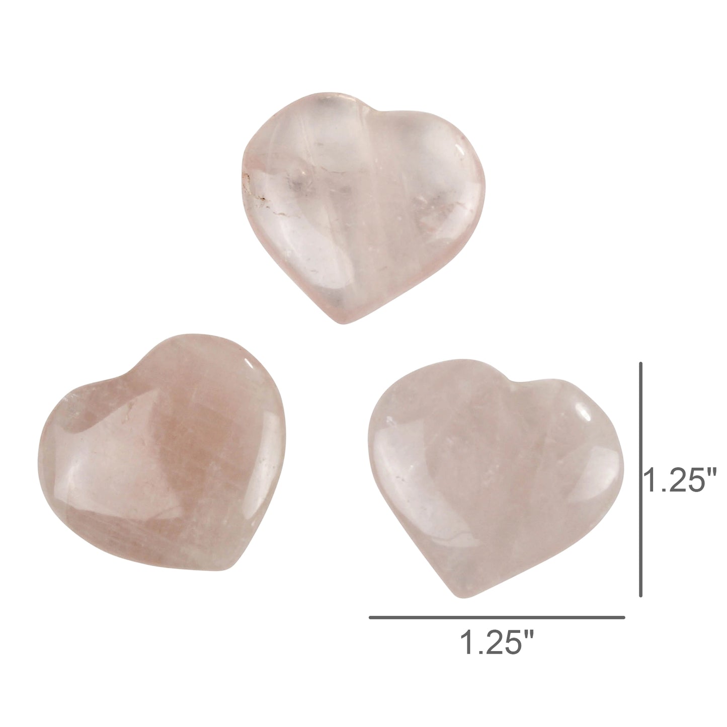 Heart, Rose Quartz