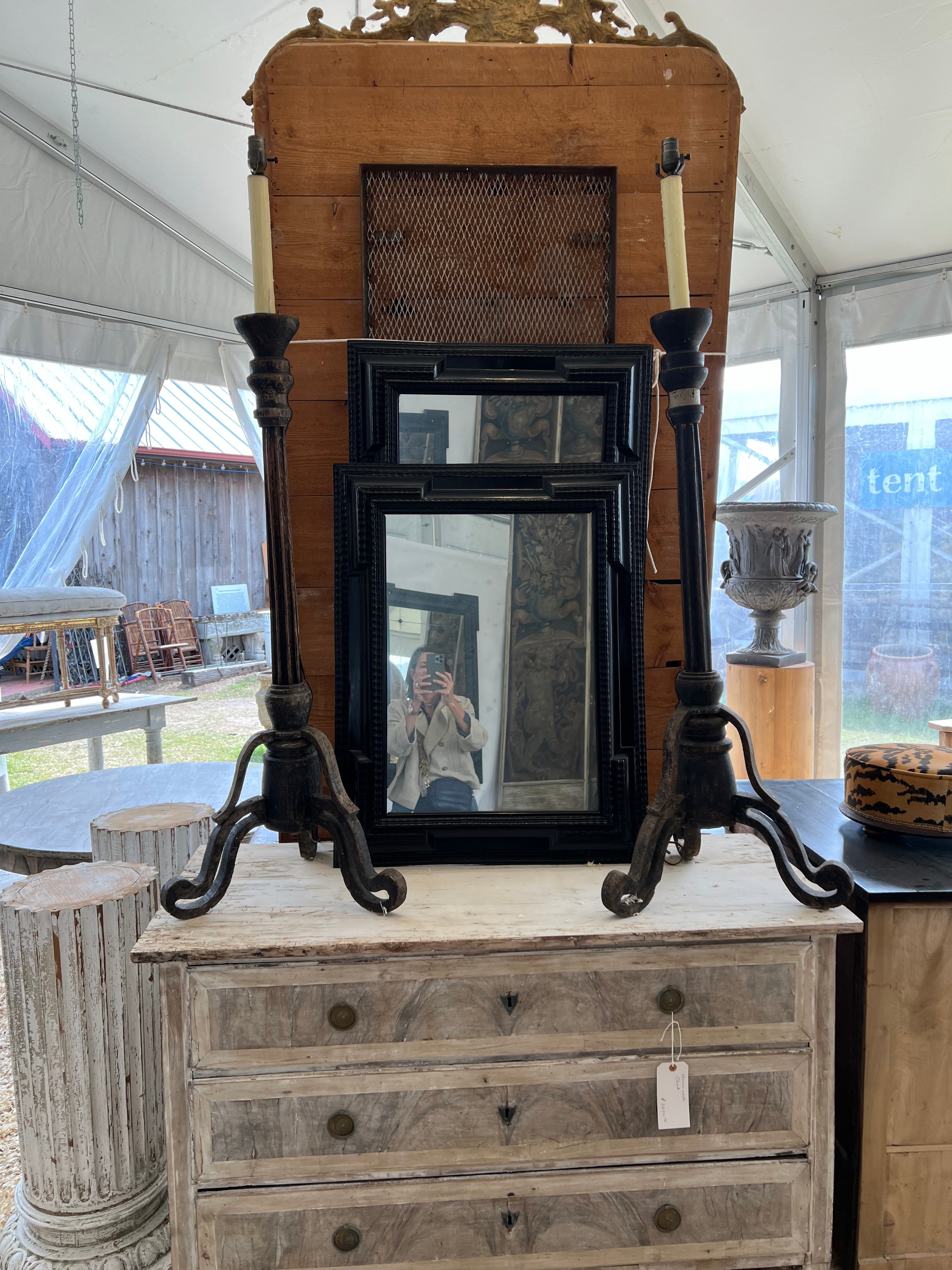 Pair Dutch Ripple Mirrors – TA Lorton