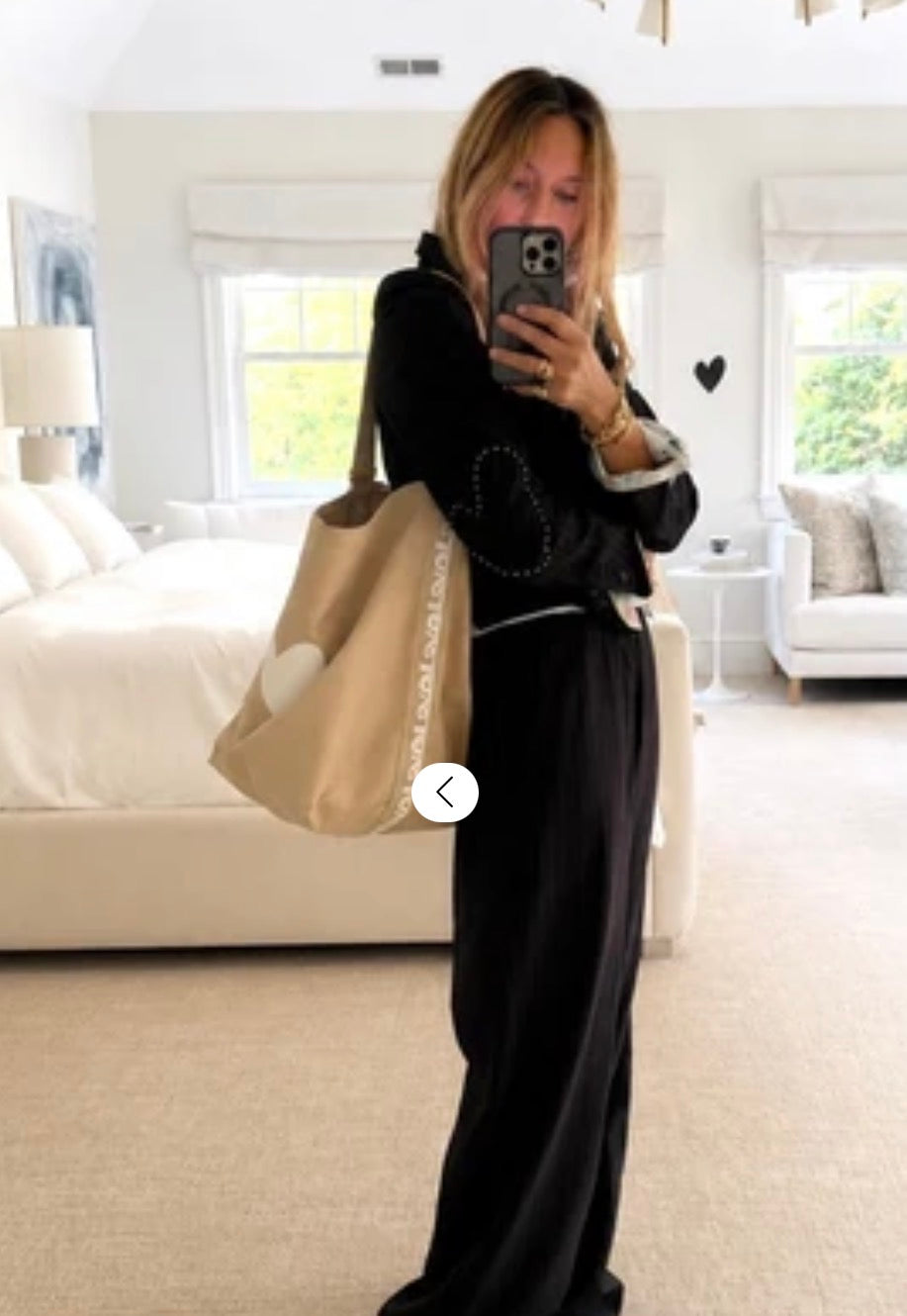 KR Imperfect Heart Hobo Tote