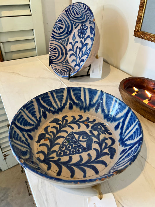 Antique Lebrillo Bowls from Seville