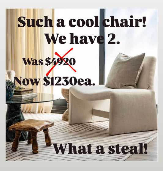 Salvador Armless Chair - Lan Oatmeal/Brevard Burlap