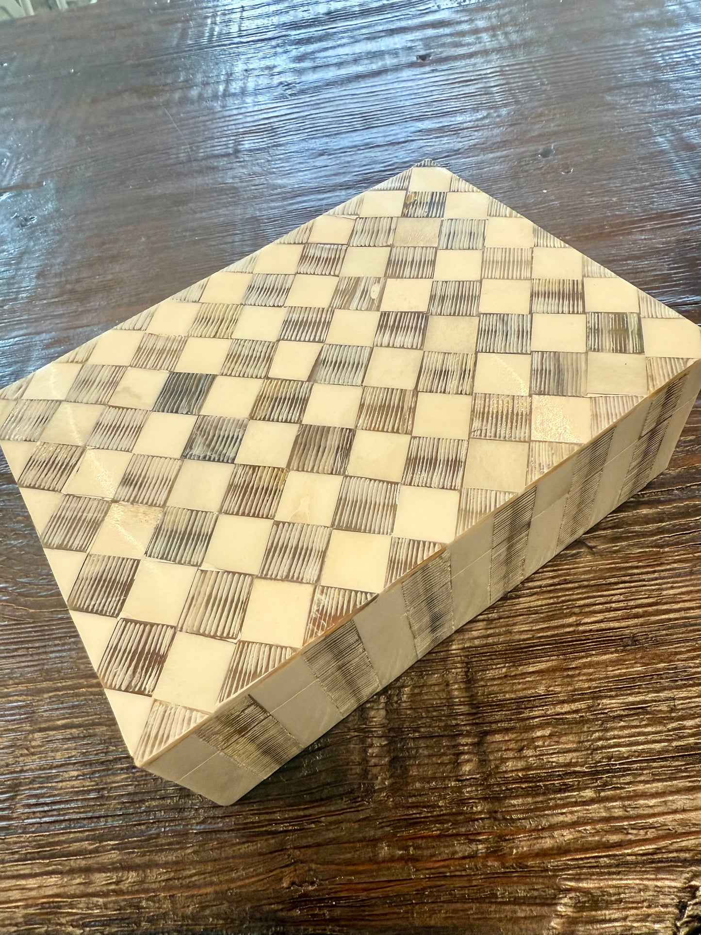Checkered Box
