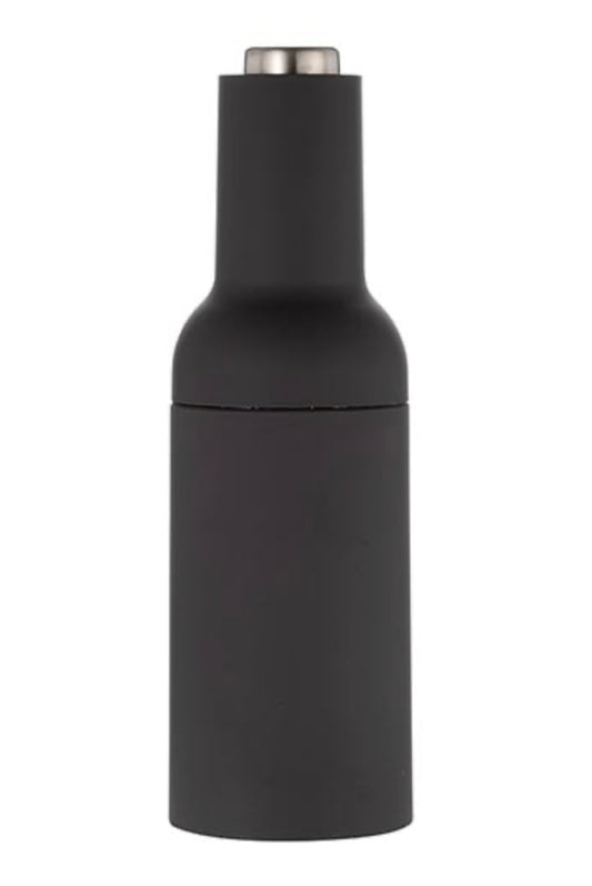 Electric Matte Black Pepper Grinder