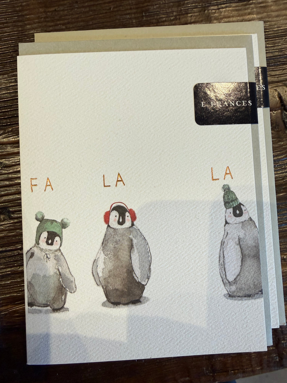 Cozy Penguins Card