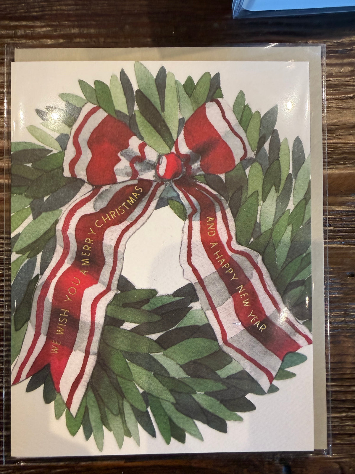 Laurel Wreath Card