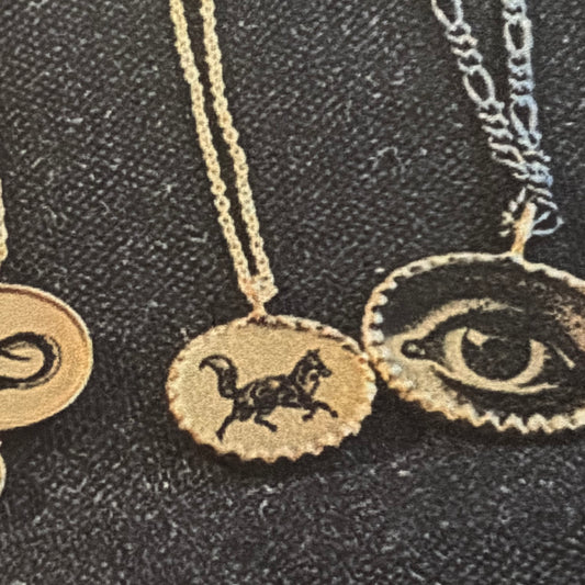 Victorian Necklace Fox