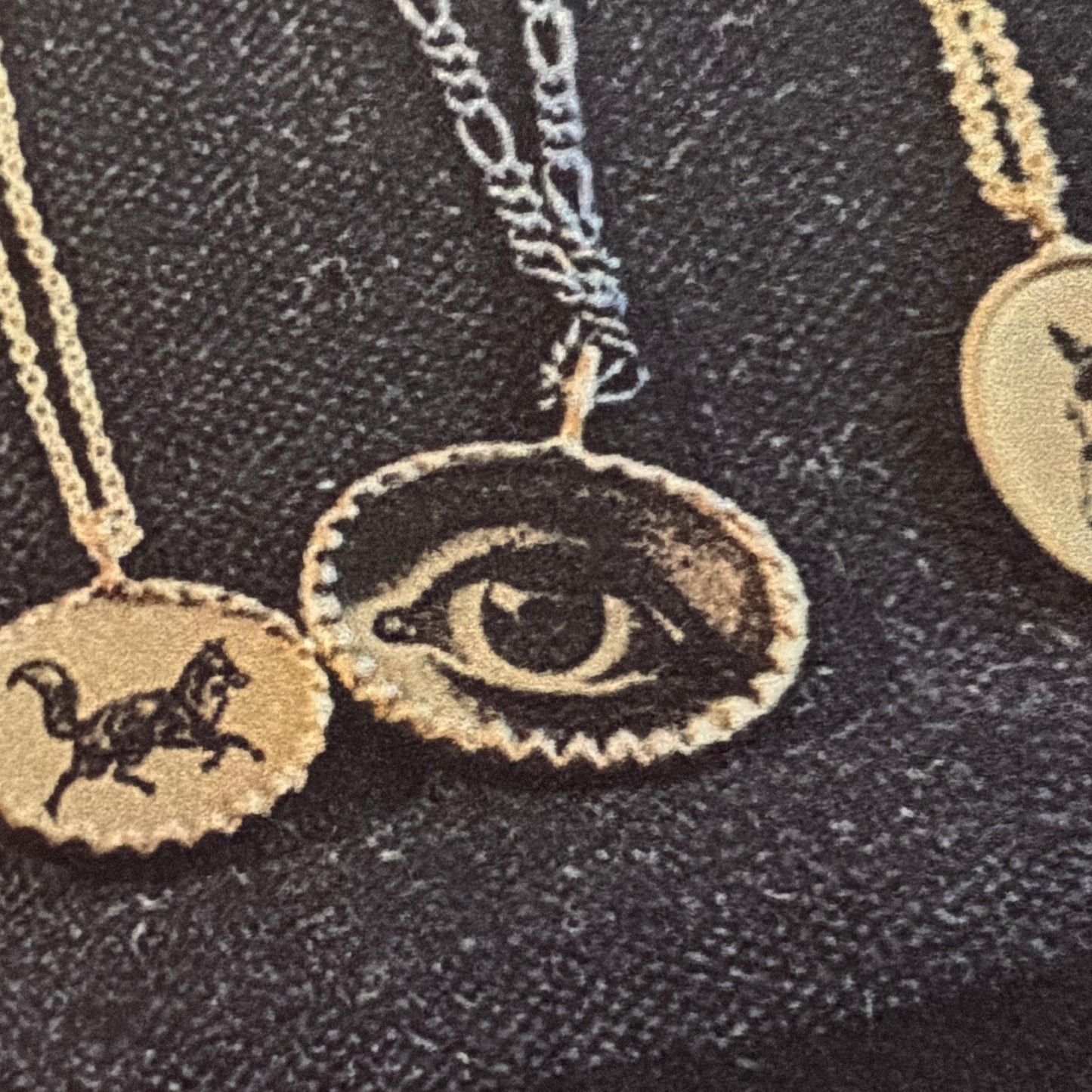 Victorian Figaro Necklace Lovers Eye