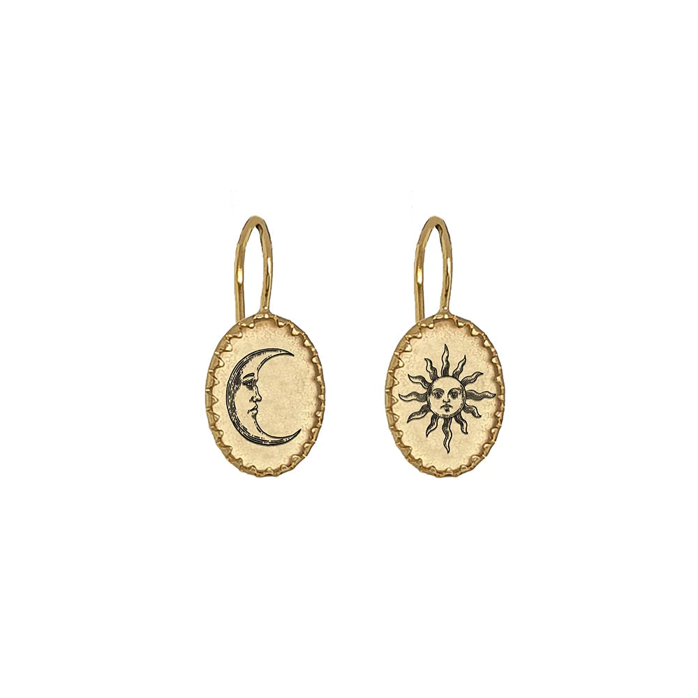 Victorian Earhangers Celestial