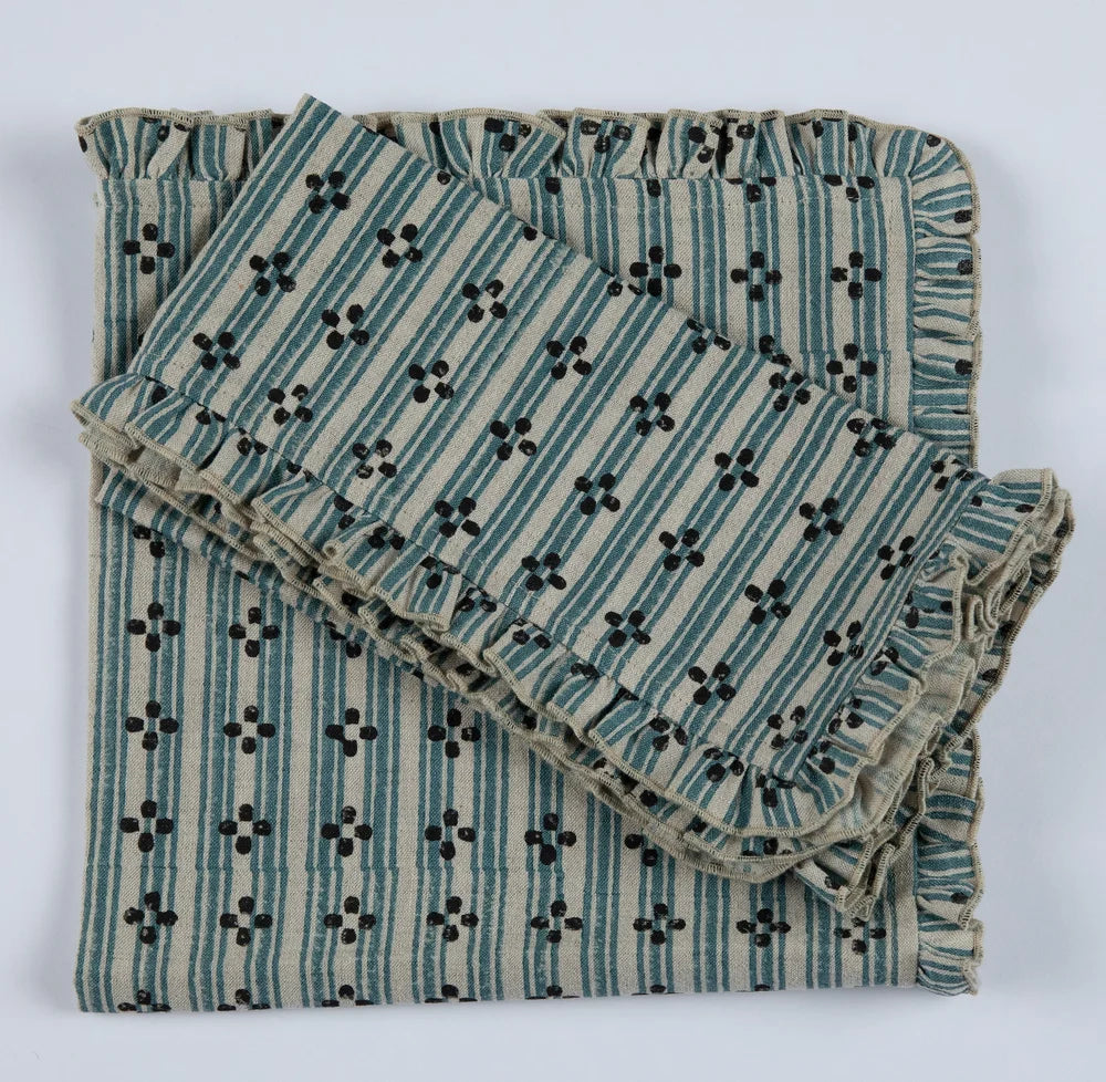 Puglia Teal Napkin