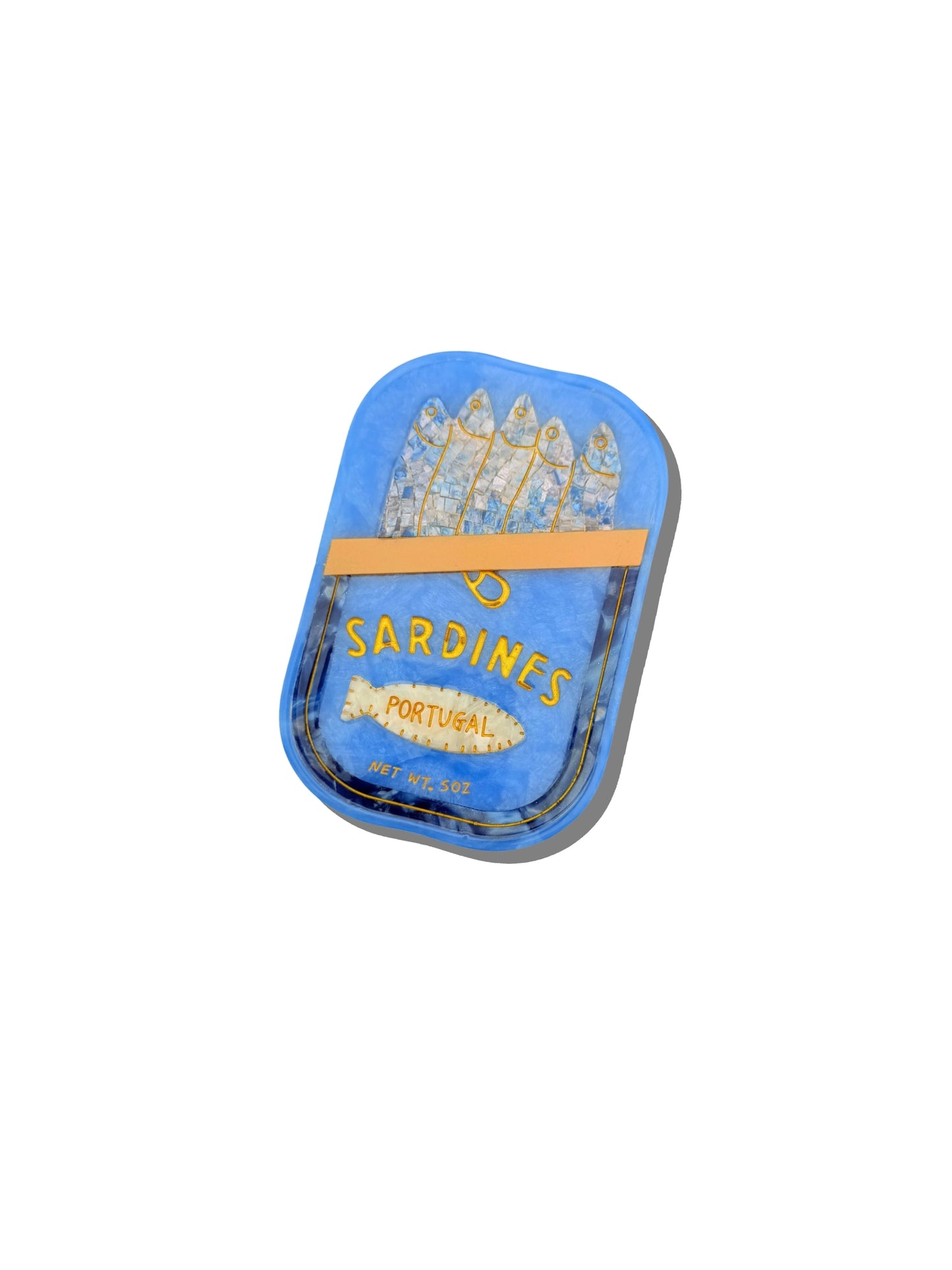 Hand-Painted Sardines Heirloom Box