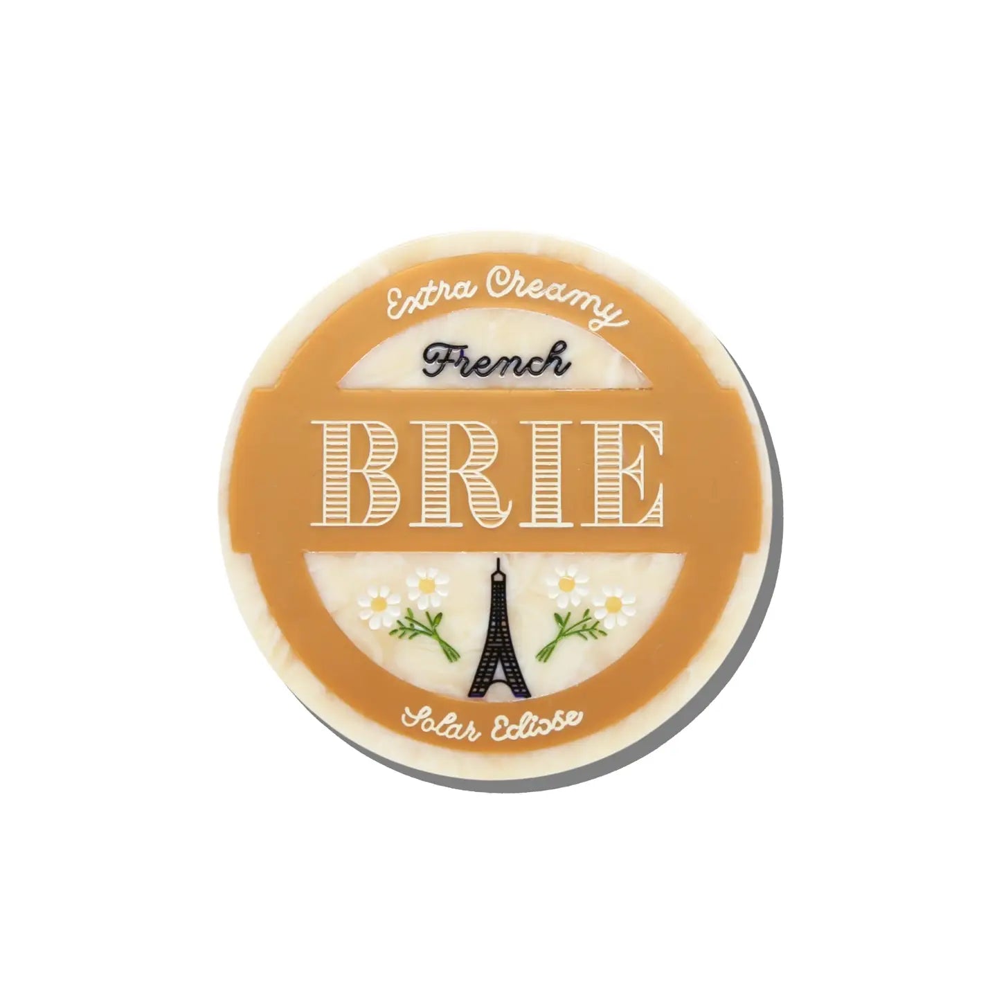 Hand-Painted Brie Novelty Heirloom Box