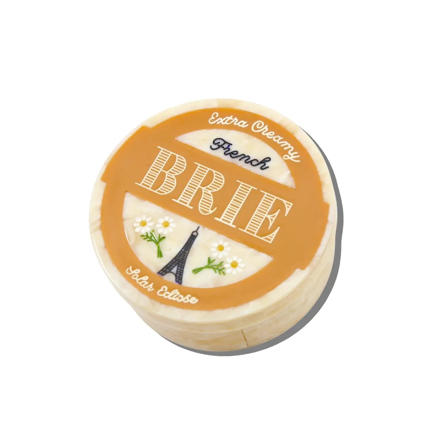 Hand-Painted Brie Novelty Heirloom Box