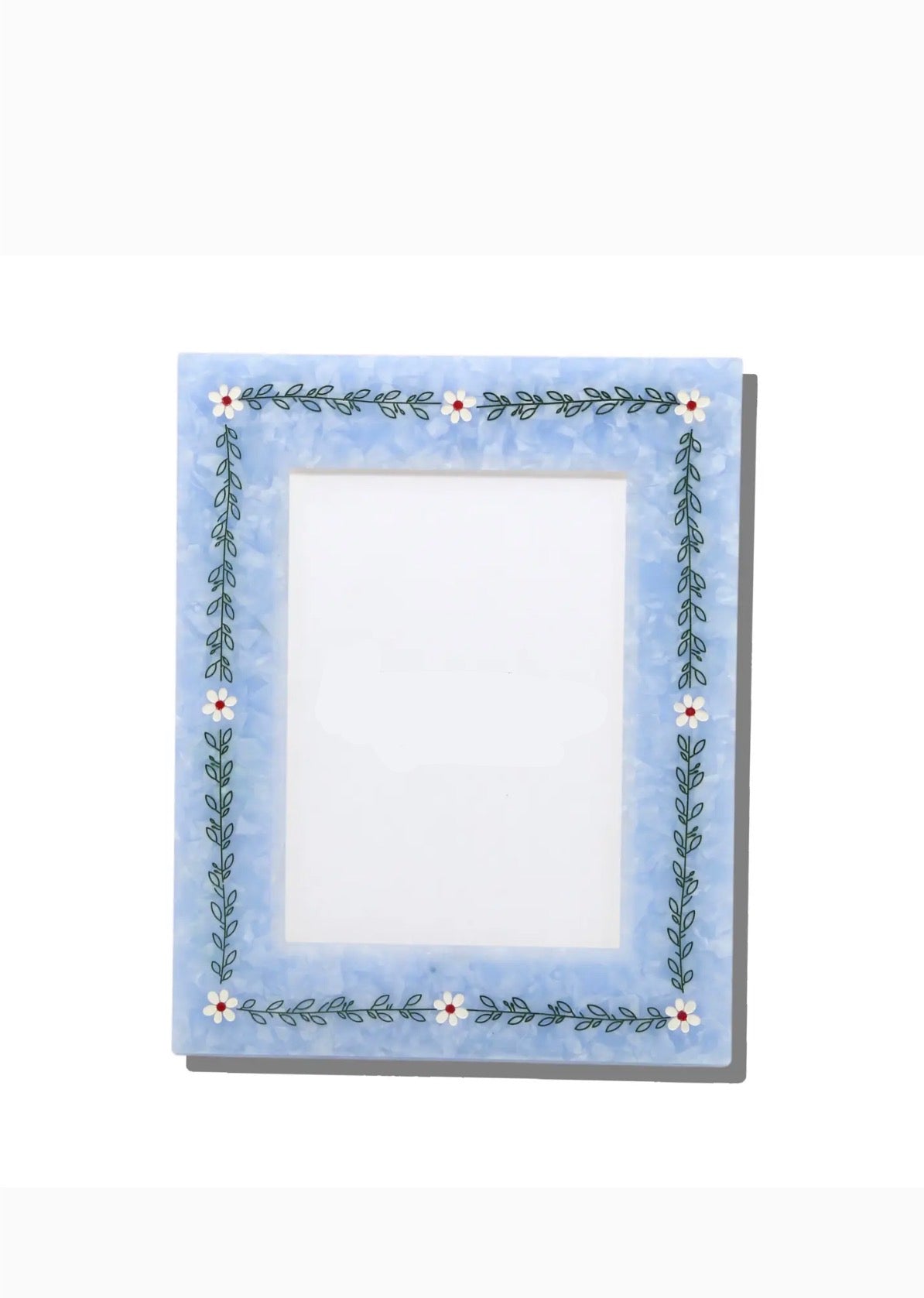Hand-Painted Daisy Chain Picture Frame
