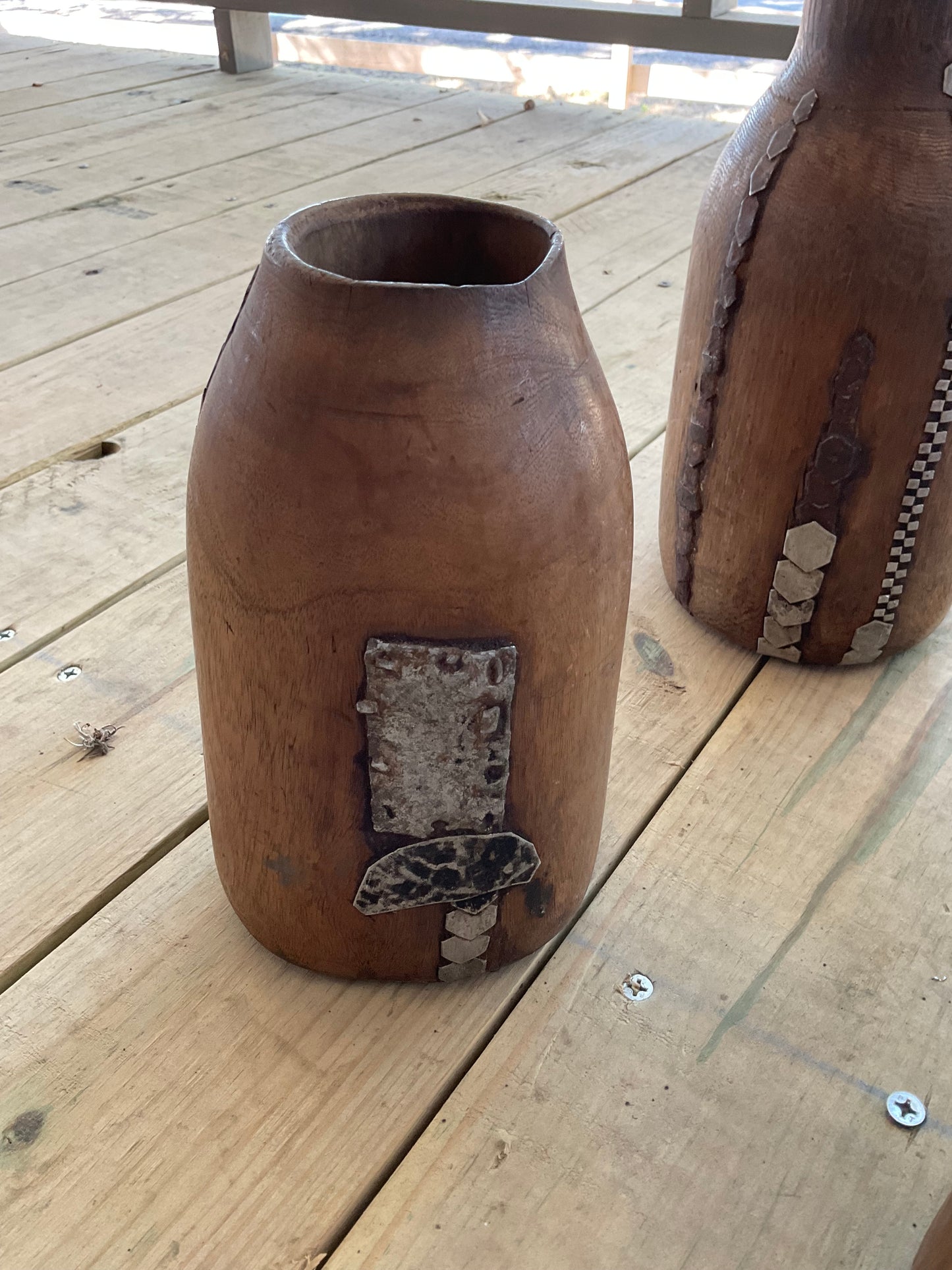 Make Do Wood Vessel