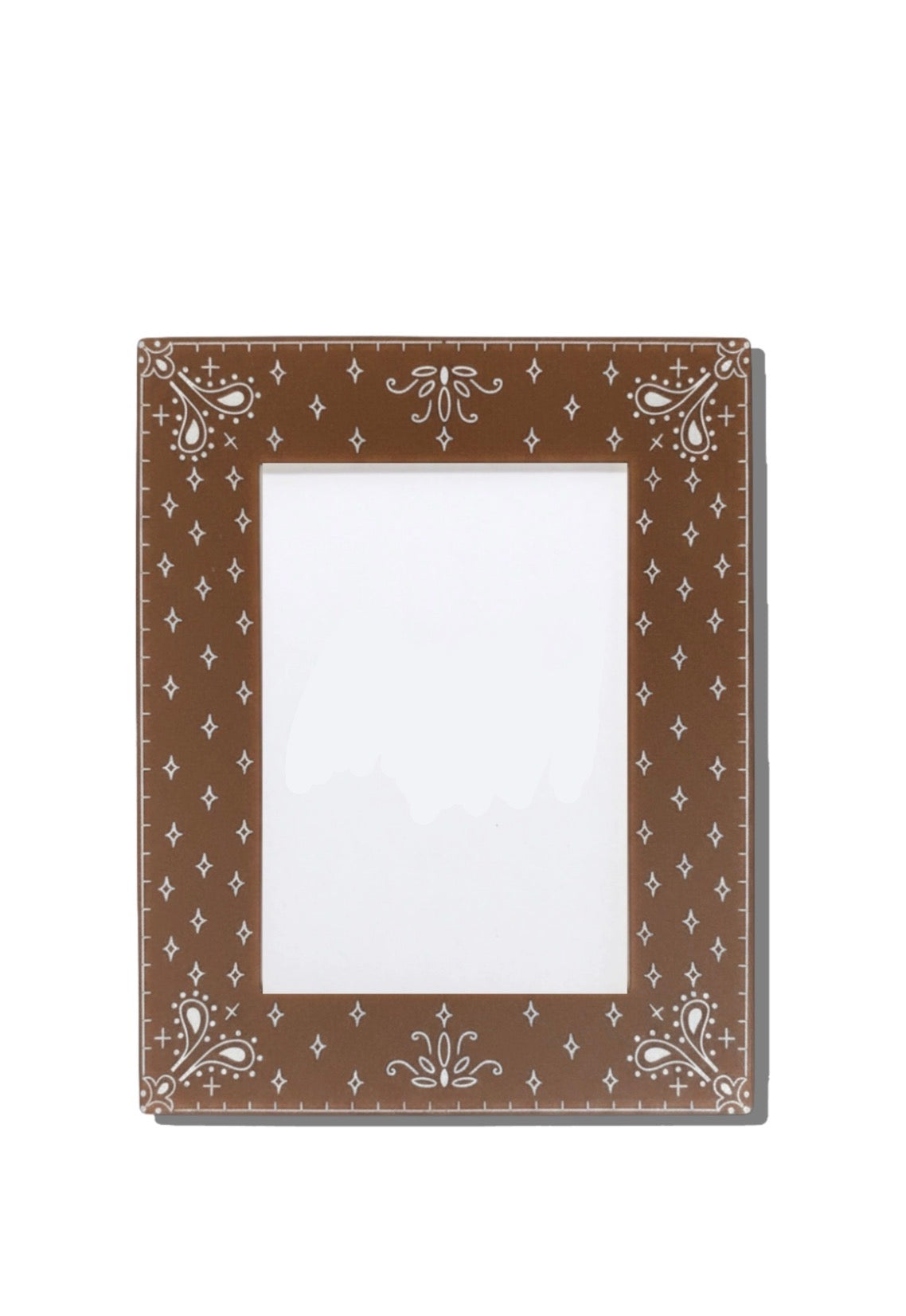 Hand-Painted Paisley Heart Picture Frame